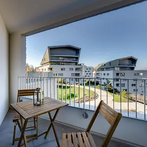 Hébergement de vacances Le Paradis - Beautiful T2 Ideally Located With Garage, Annecy